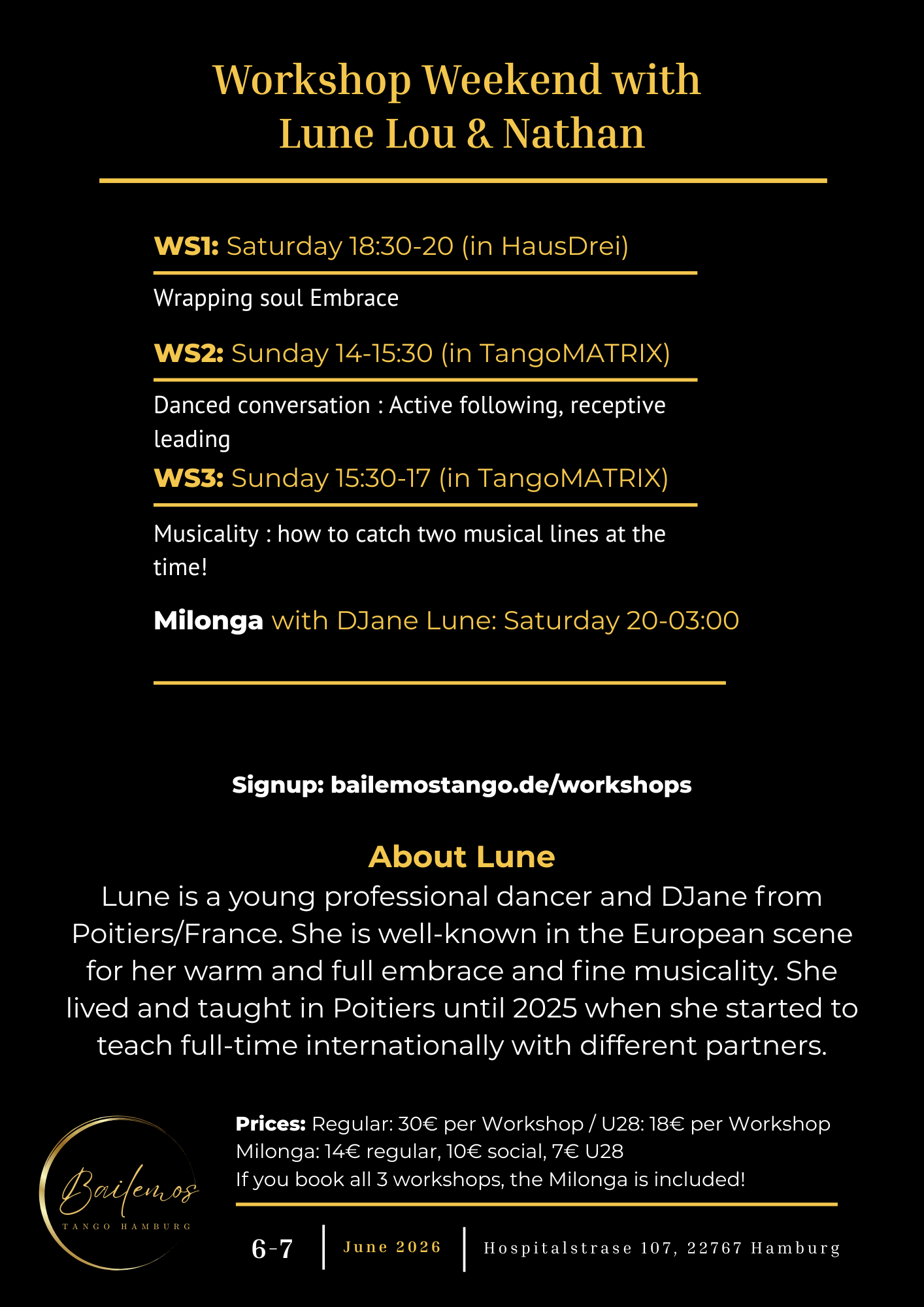 Workshop Program