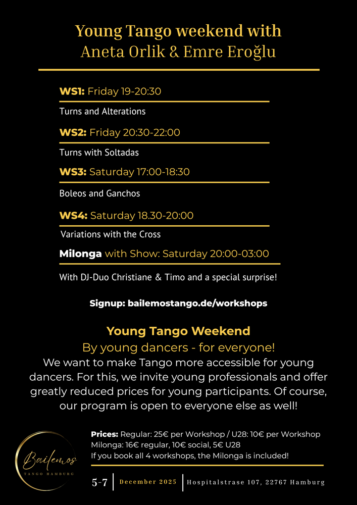 Young Tango Weekend Hamburg